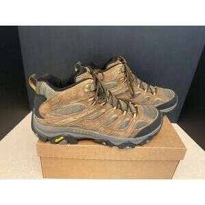 New! Mens Merrell Moab 3 Mid Earth Waterproof Hiking Boots. Size 12M. Nice!!!